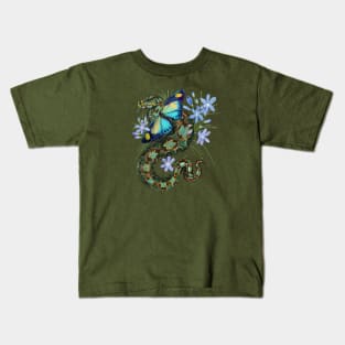 Butterfly Viper Kids T-Shirt